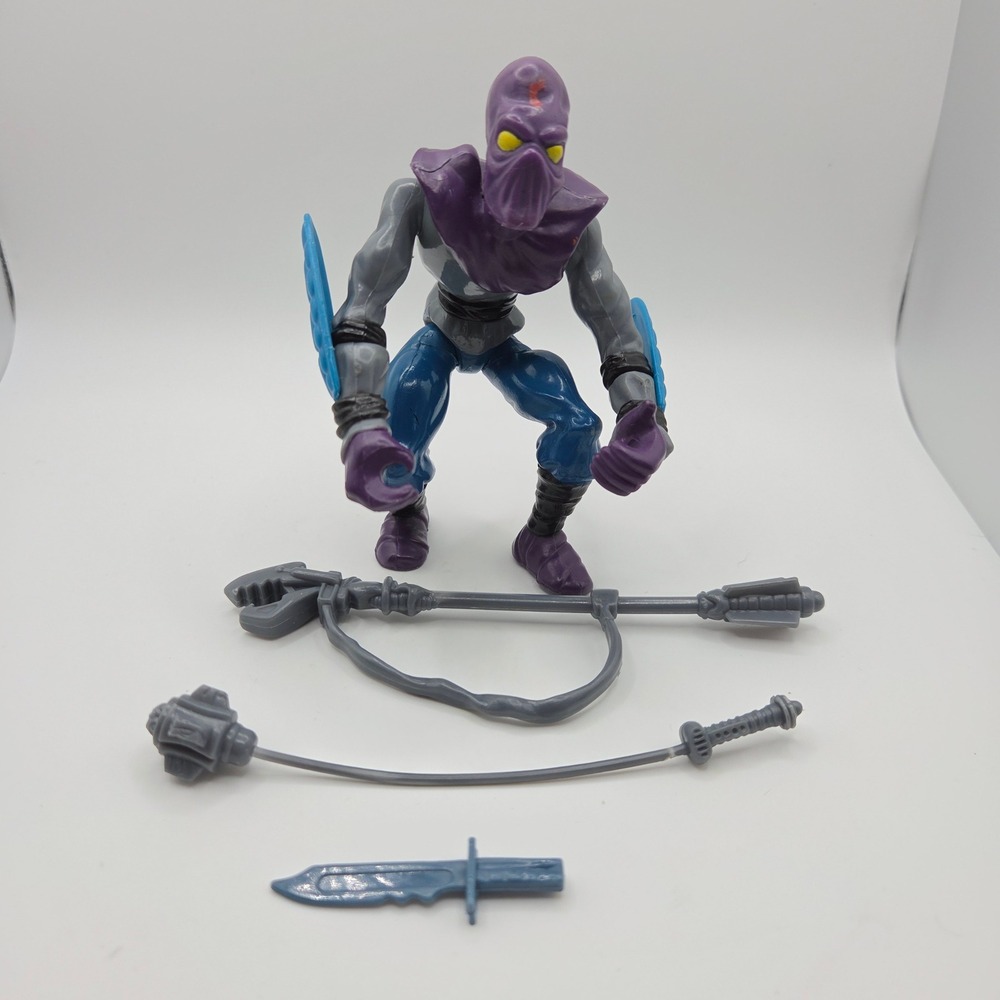 TMNT Foot Soldier Action Figure 1988 Playmates 100% Complete Vintage 80s Toy